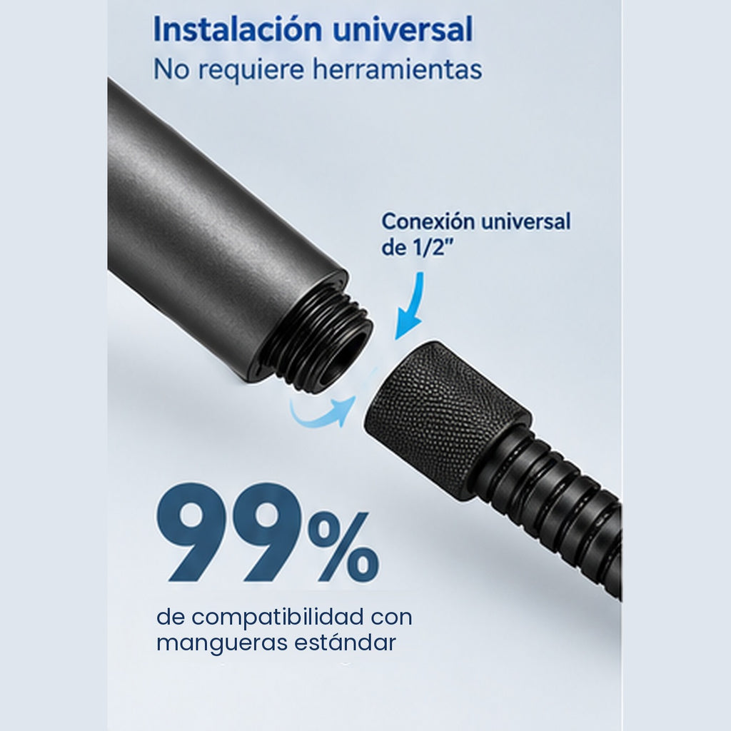 Rosca de conexión universal de media pulgada del cabezal Nubea